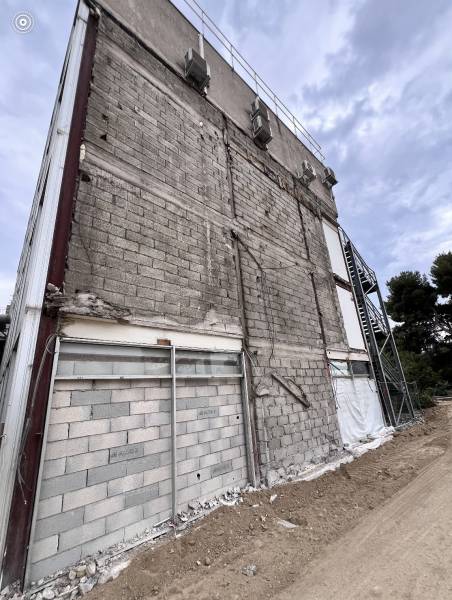 Démarrage des travaux d'isolation thermique par l'extérieur au sein de la faculté de médecine (Marseille 15e)